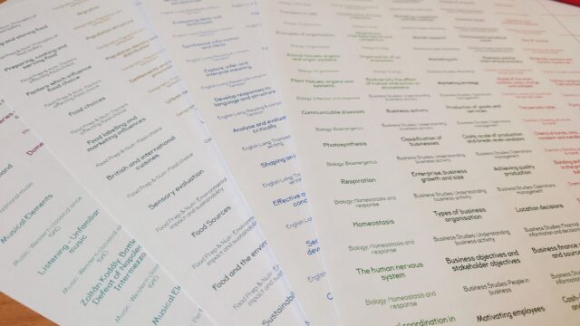 Desk Jotter & GCSE Revision Planning Labels - Image 4