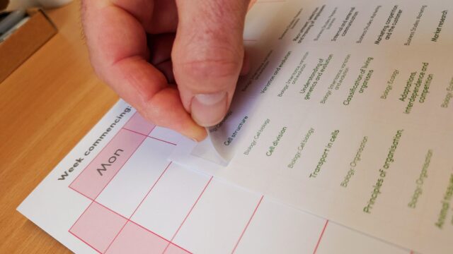 Desk Jotter & GCSE Revision Planning Labels - Image 3