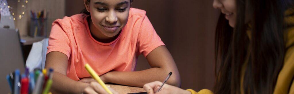 Engaging educational support from The Study Buddy website, designed to help students succeed through personalised tutoring and learning resources.