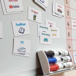 Primary Home School Planner with Full Buddy Board